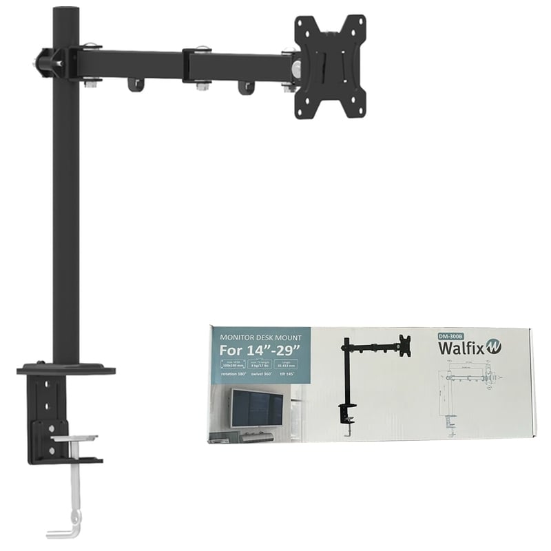 Крепление для монитора Walfix DM-300B настольное 14-29" (tf1307)