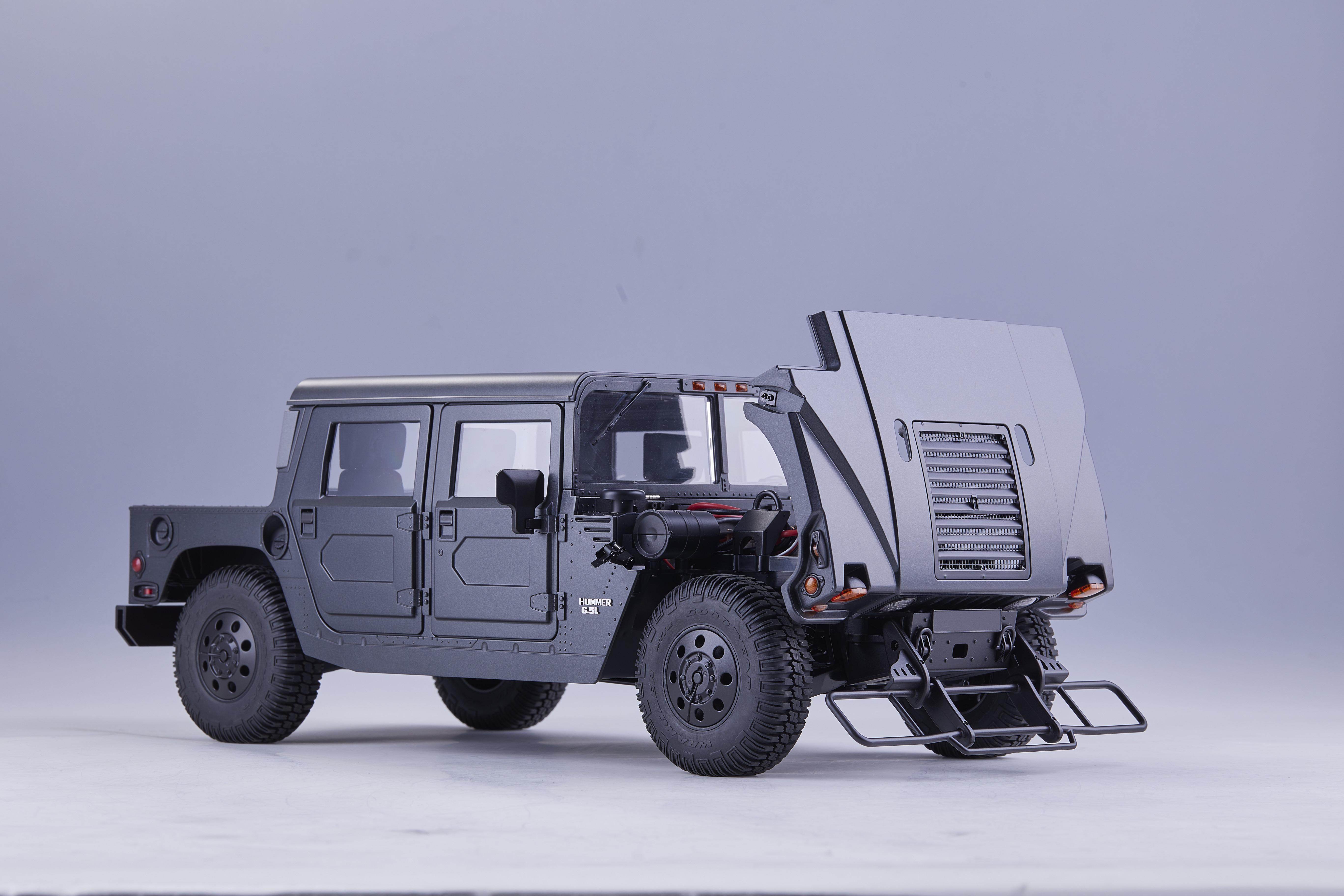 Машинка на радиоуправлении FMS 1:12 HUMMER RS Black - фото 16 Машинка на радиоуправлении FMS 1:12 HUMMER RS Black - фото 16