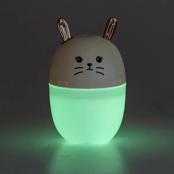 Зволожувач повітря для дитячої кімнати Зайчик 220 мл Білий - фото 12