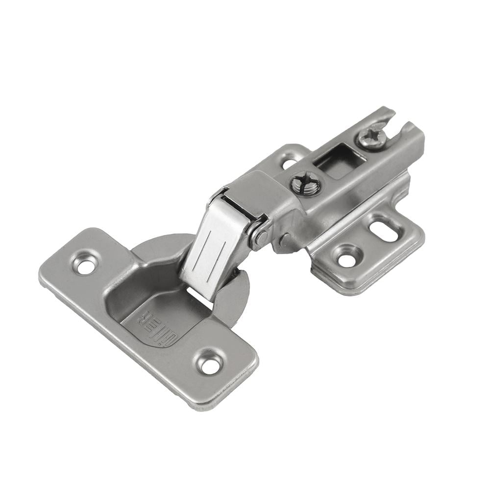 Петля меблева Muller Profi Line напівнакладна 100° Slide-On з пружиною D 35 мм Нікель (MP0900)