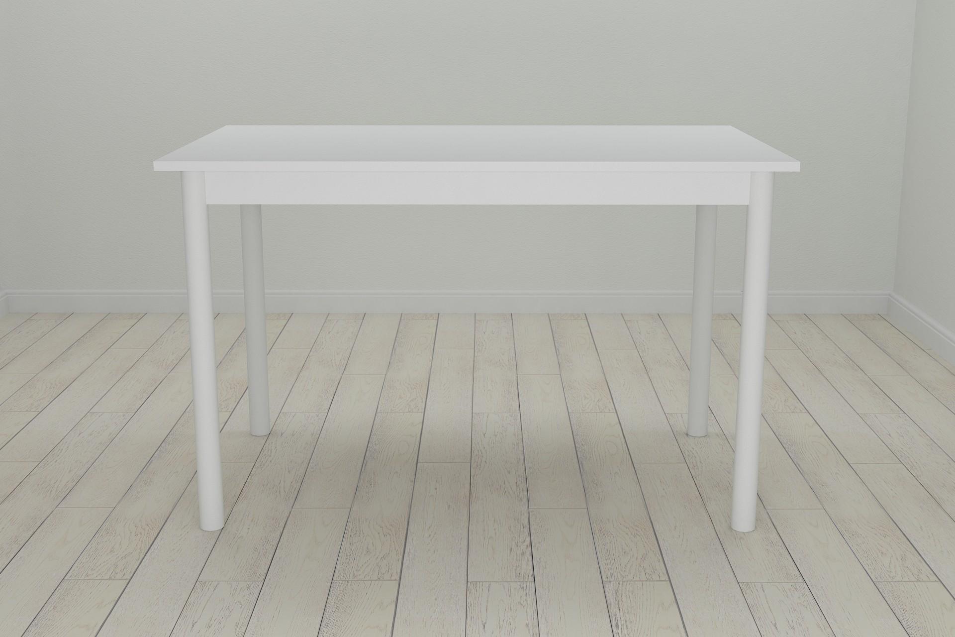 Стол кухонный Ferrum-decor Бенита ДСП 16 мм 75x120x60 см Белый (FRD-106266)