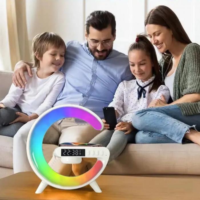 Лампа настільна G RGB 4-in-1 Rainbow з бездротовою зарядкою - фото 6