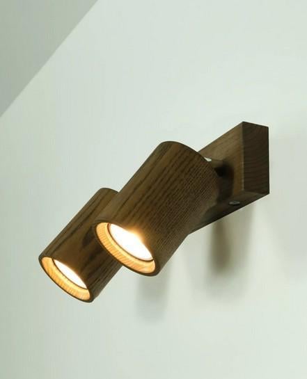 Светильник Iterna Arendal Duo 2xGU10 Темный ясень (L W095)