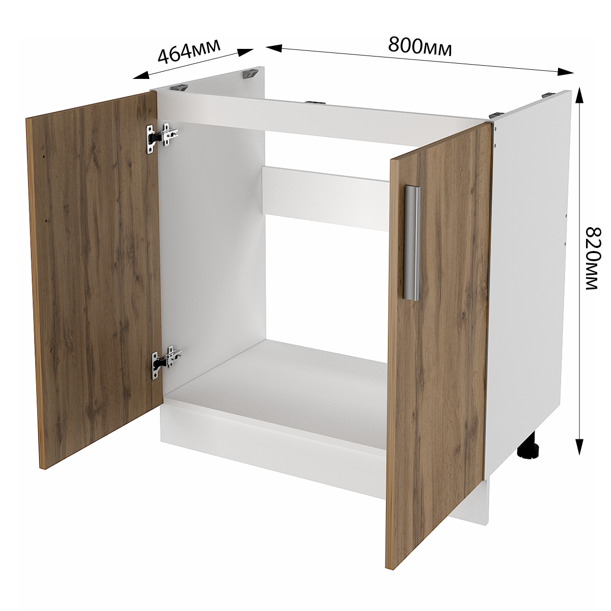 Тумба нижня кухонна під мийку Н-11 800 мм - фото 2 Тумба нижня кухонна під мийку Н-11 800 мм - фото 2