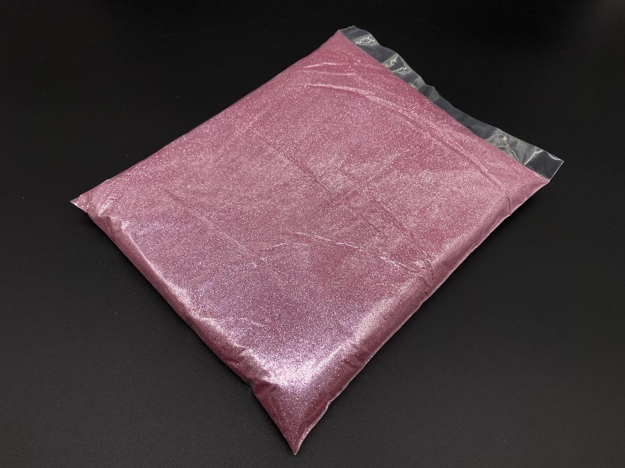 Блестки декоративные глиттер мелкие упаковка 1 кг Розовый (BL-027)