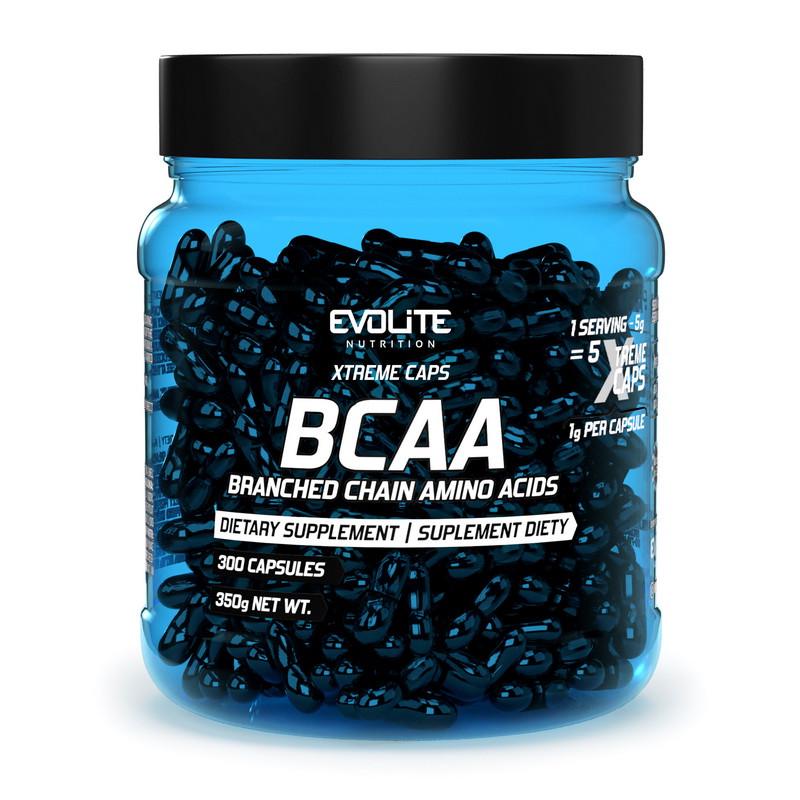 Амінокислоти Evolite Nutrition BCAA 2:1:1 Xtreme 300 капс. (22175-01)