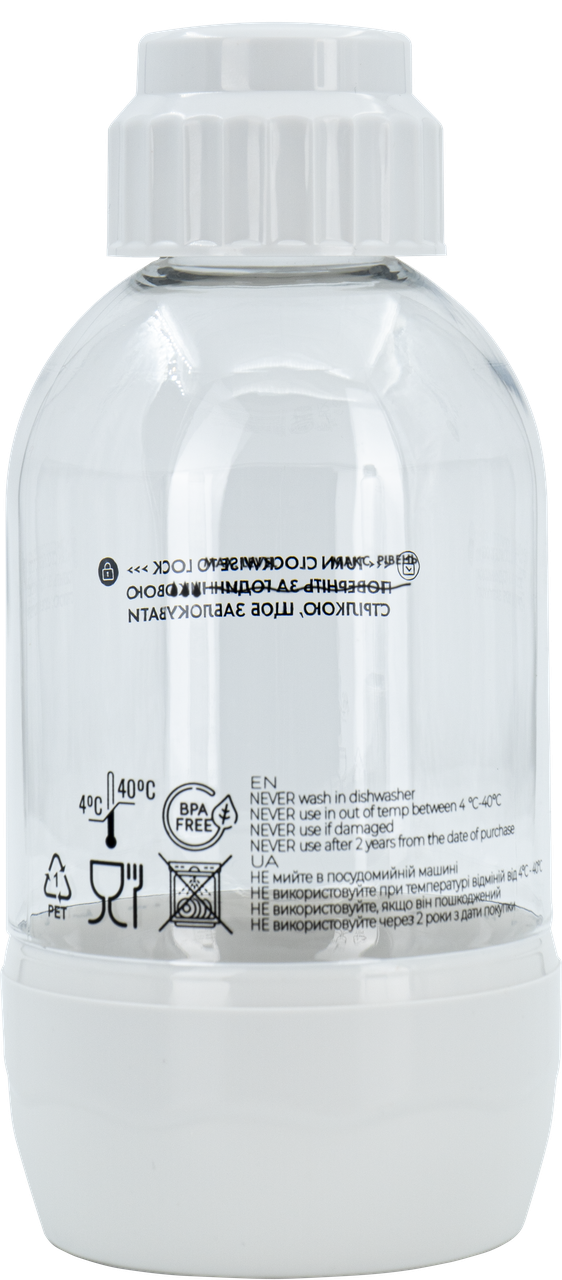 Пляшка SODA@HOME VENTUM 500 мл White