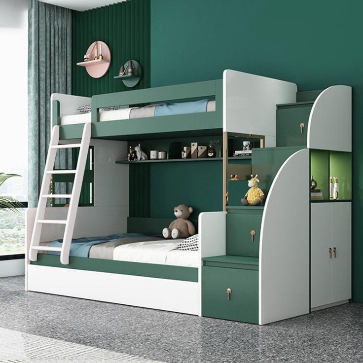 Кровать двухъярусная Fmebel Дюрен с широким нижним спальным местом 120х190 см