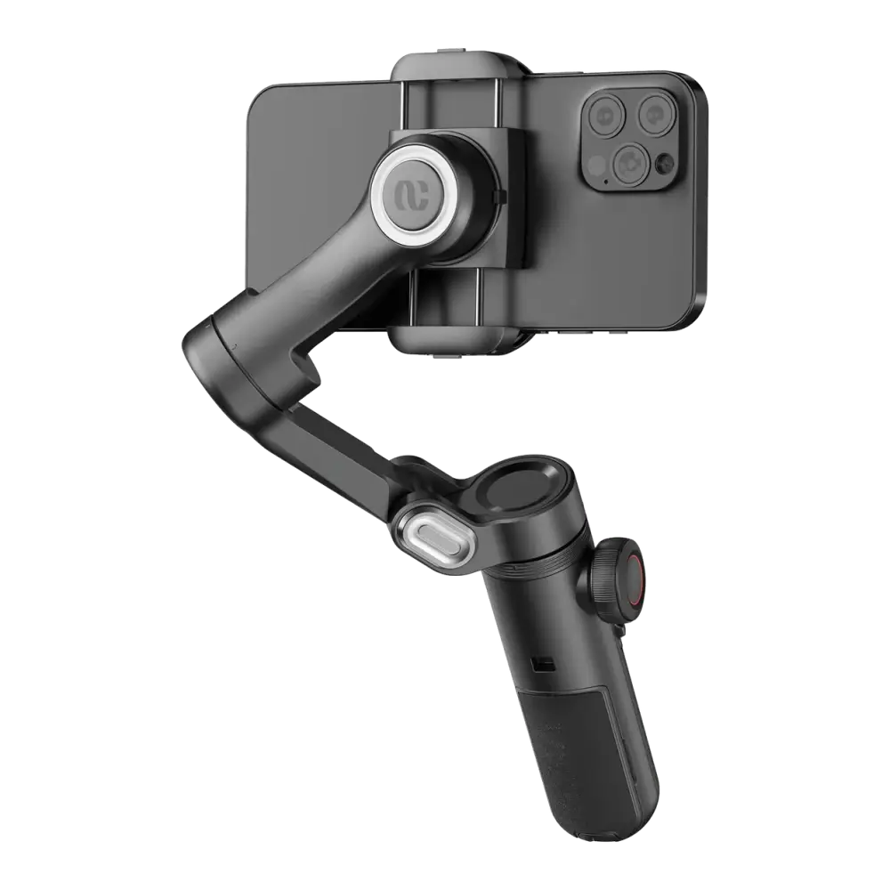 Стабілізатор триосьовий AOCHUAN Professional Gimbal Stabilizer Smartphone SMART X Pro Black - фото 3