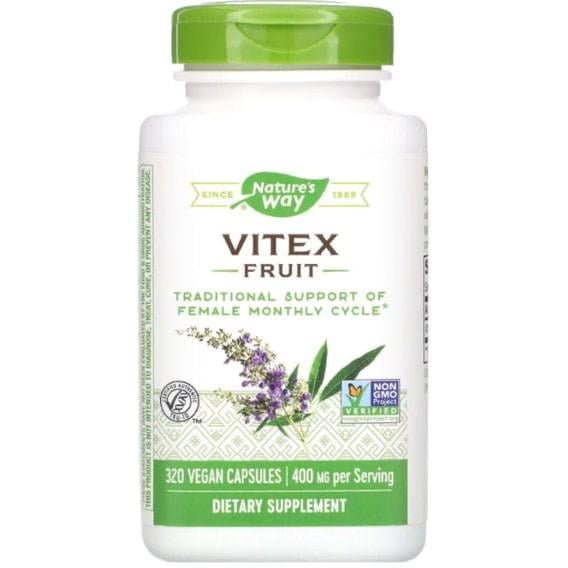 Вітекс Nature's Way Vitex Fruit 400 мг 320 Veg Caps (NWY-11923)