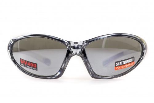 Очки защитные открытые Global Vision Lisa Серый - фото 2