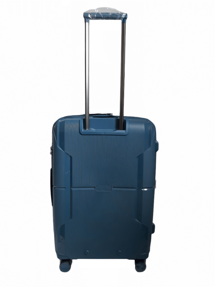 Валіза дорожня Airtex 245 середня М поліпропілен 75 л 67,5x46x27,5 см Синій - фото 2