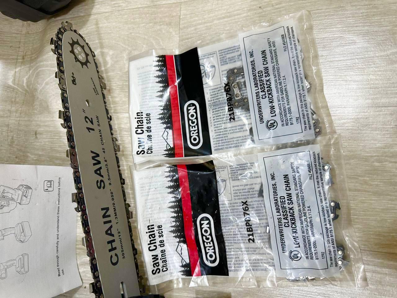 Пила ланцюгова міні акумуляторна KRAFFTEC KT/BCHS 52В в кейсі (27352447) - фото 11 Пила ланцюгова міні акумуляторна KRAFFTEC KT/BCHS 52В в кейсі (27352447) - фото 11