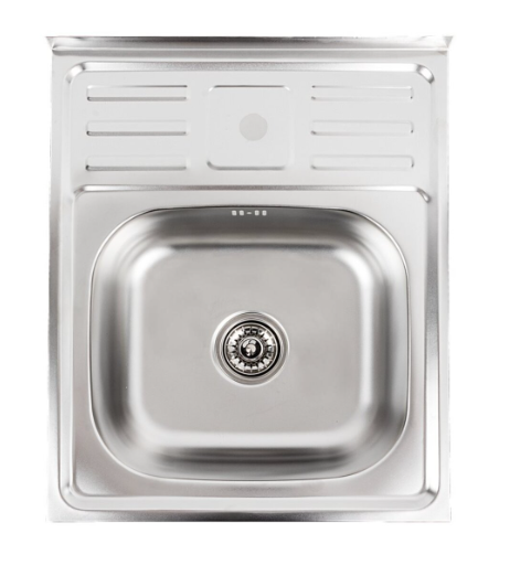 Мийка для кухні з нержавіючої сталі Platinum сатин 5060 0,4/120 мм