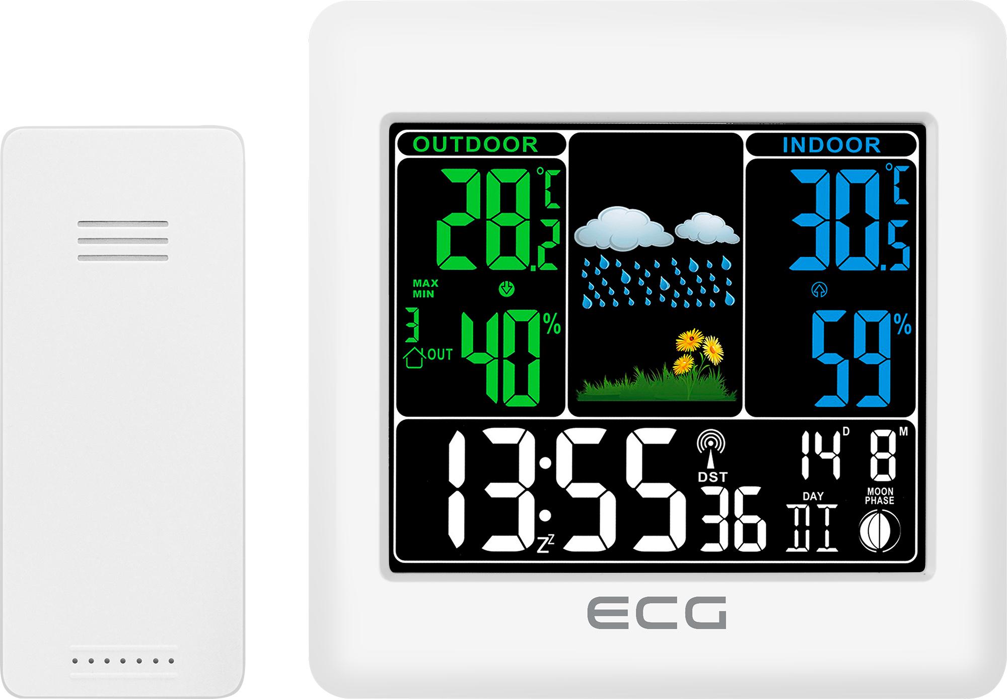 Метеостанція ECG MS 300 White - фото 4