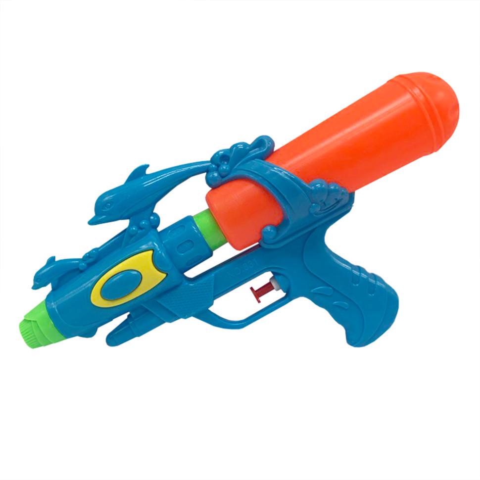 Дитячий водяний пістолет Bambi MR 0293 27 см Blue-Orange (RLT53715)