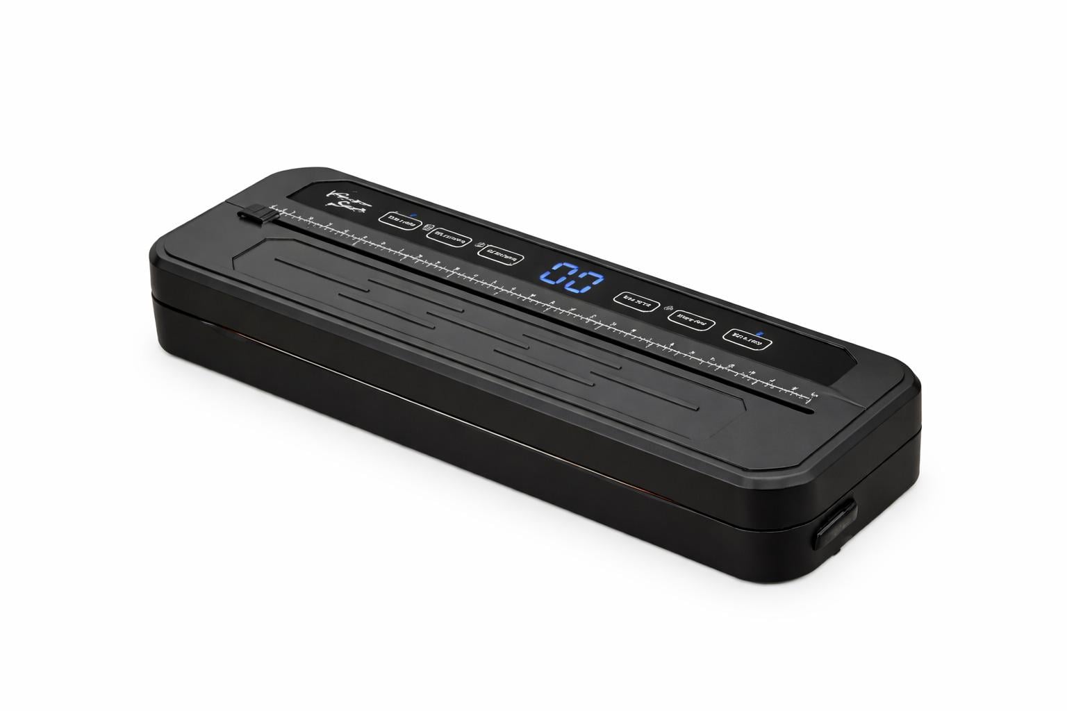 Вакууматор Food Vacuum Sealer для продуктів від мережі 220 В Чорний (33638)
