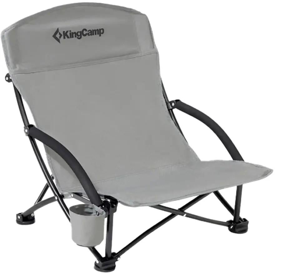 Туристический стул раскладной KingCamp Beach Chair KC1919 Grey (KC1919_GREY)