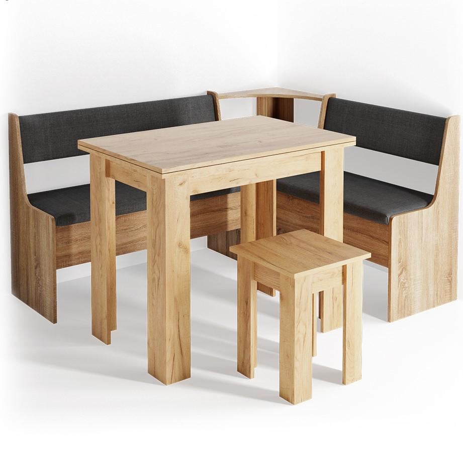 Кухонный уголок на 3 предмета Vicco Roman Песочный