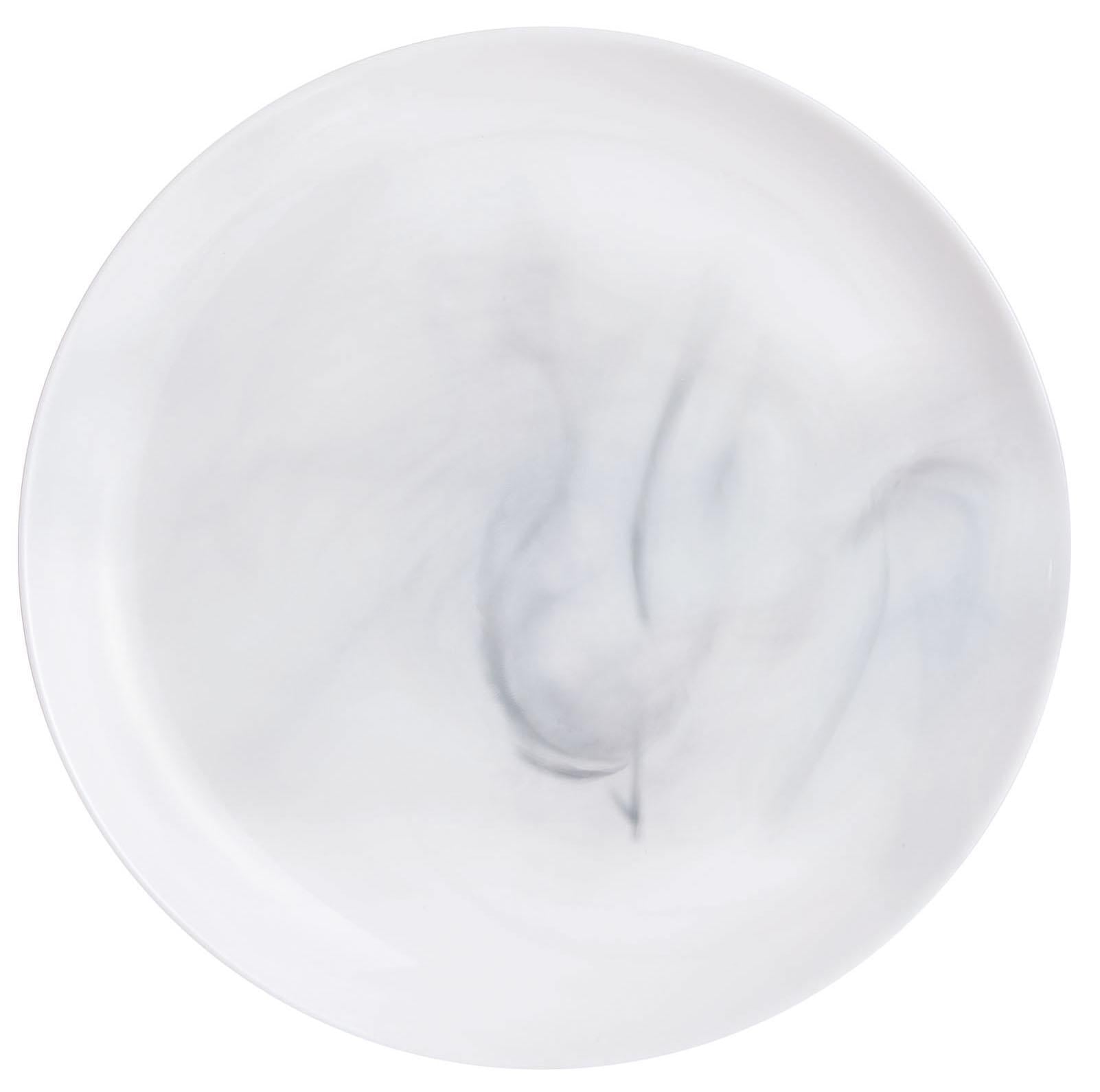 Тарелка Luminarc Diwali Marble 19 см Белый (Q8815)