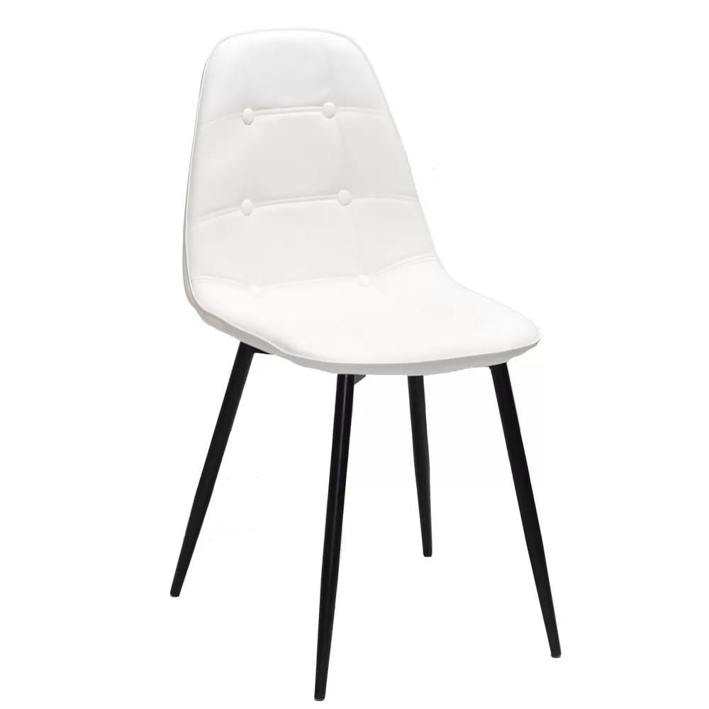 Стул EAMES SOFT BASIC экокожа Белый (114047) - фото 1