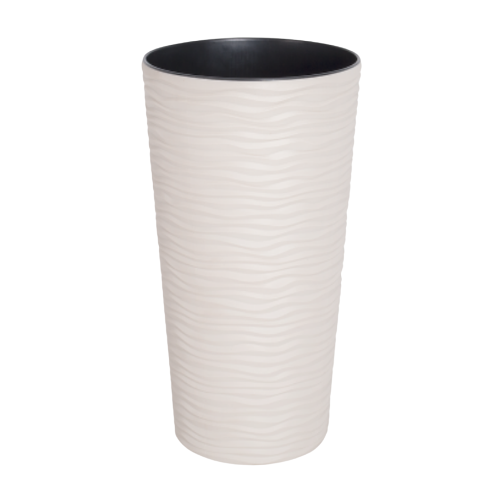 Вазон Алеана Ф'южн 16x30 см Білий троянда (УТ000053125) - фото 1 Вазон Алеана Ф'южн 16x30 см Білий троянда (УТ000053125) - фото 1