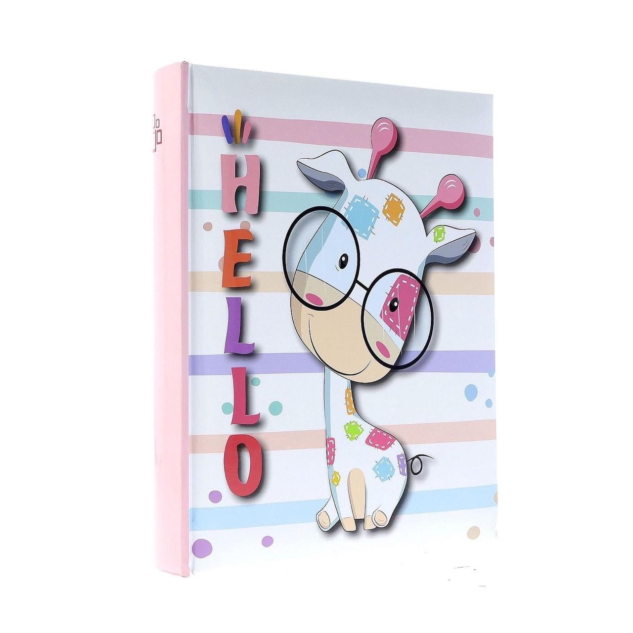 Фотоальбом Gedeon HELLO на 200 фото 10x15 см Pink