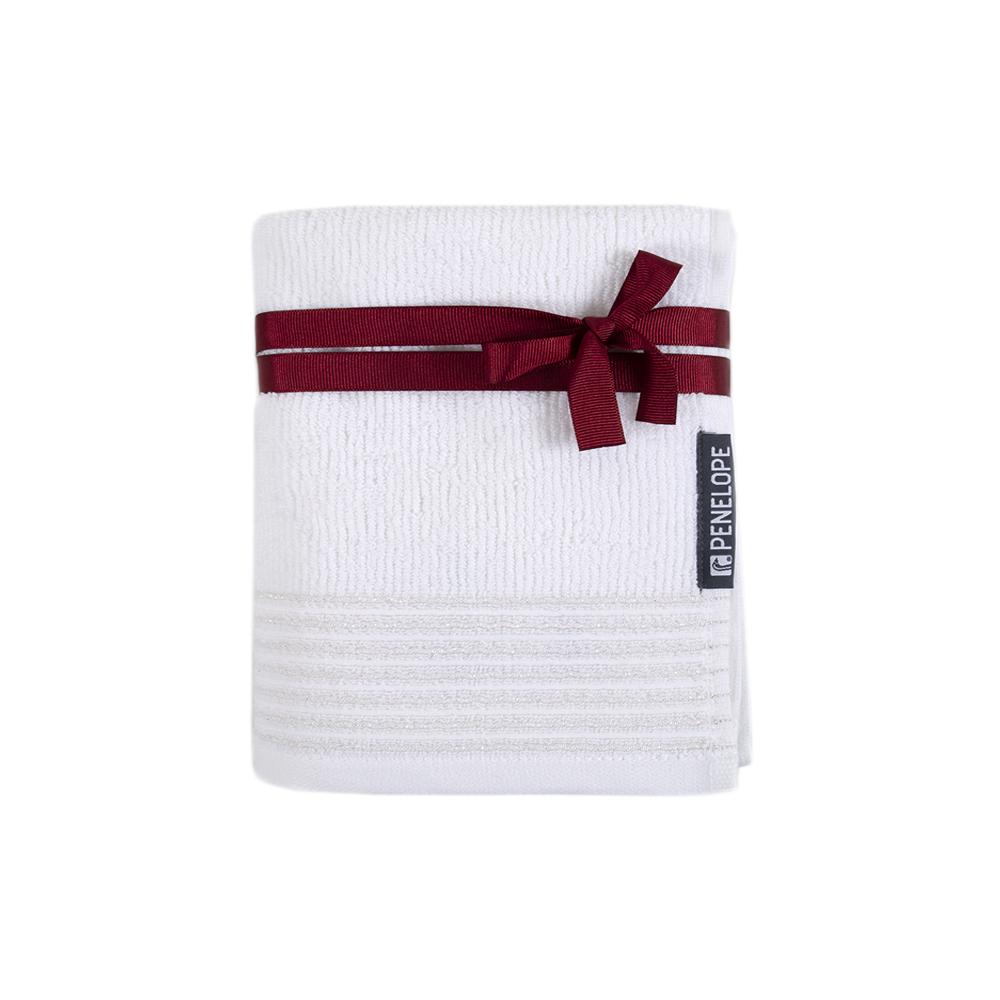 Полотенце махровое Penelope Glow beyaz 570 г/кв. м 100х150 см Белый (svt-2000022315203)