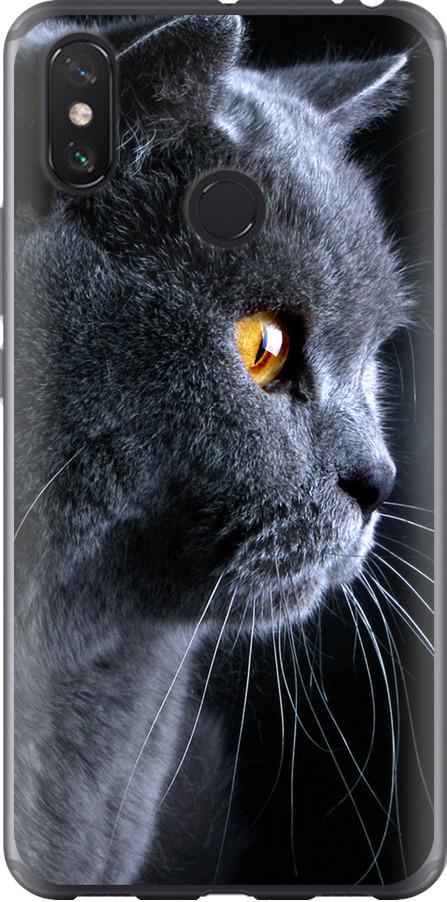 Чехол на Xiaomi Mi Max 3 Красивый кот (3038u-1534-42517)