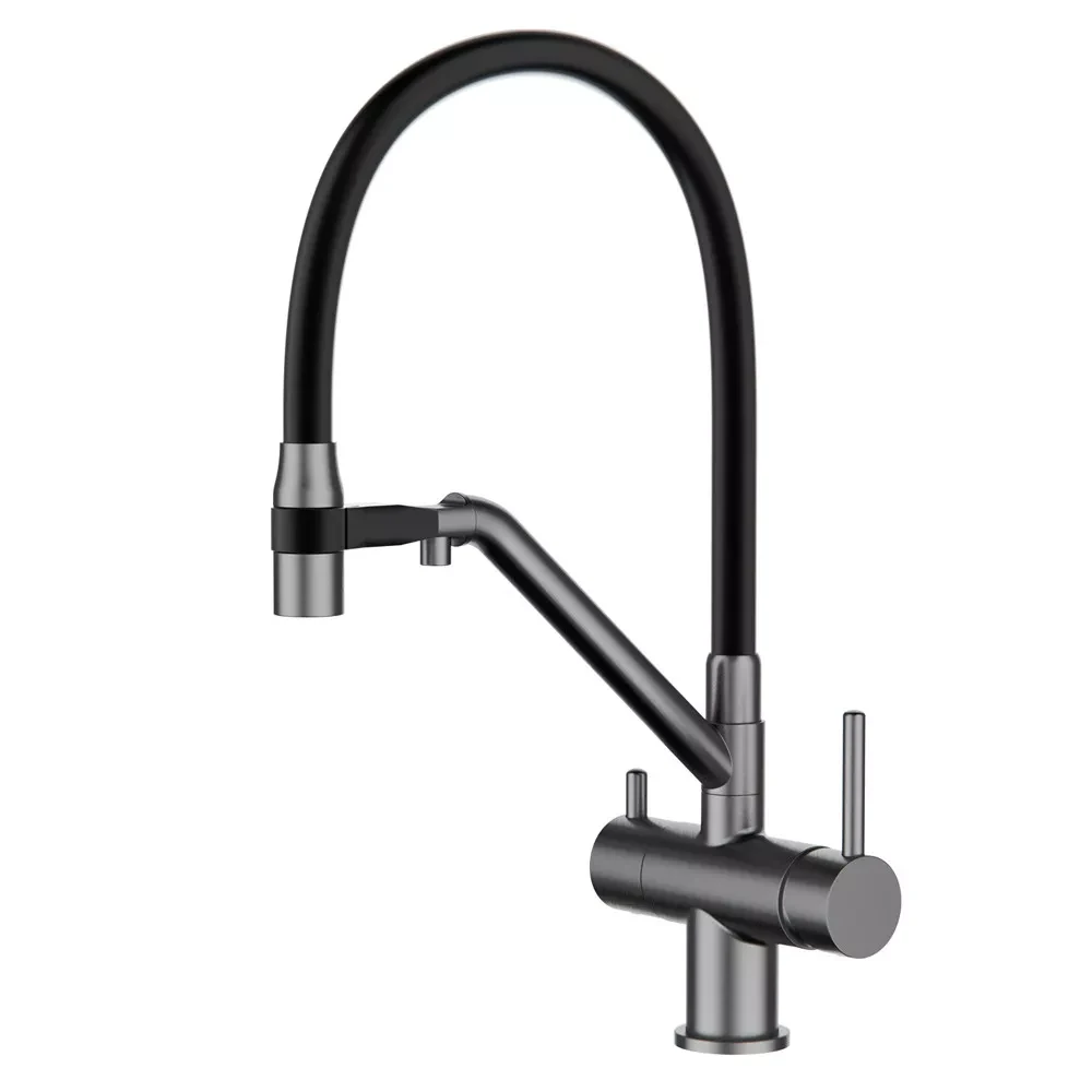 Смеситель для кухни с подключением фильтра Gappo G4398-89