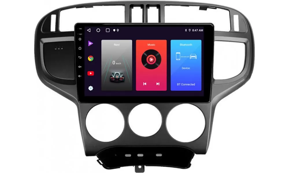 Автомагнітола штатна Sigma S9332 для Hyundai Matrix 2001-2010 3/32 Gb 4G DSP 9" (AR-91053)