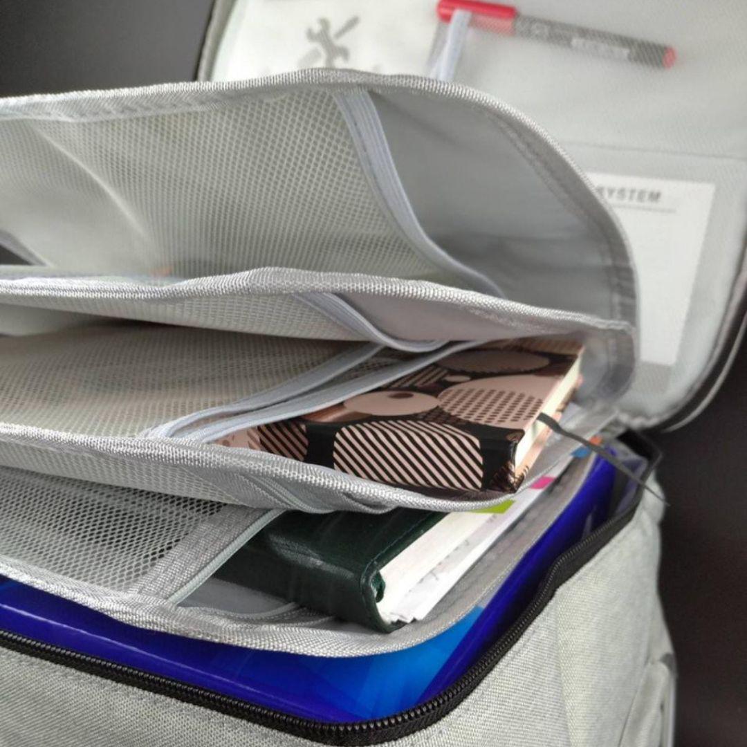 Документ-кейс із кодовим замком 36х27х19 см сірий (ОДД-13-1) - фото 6 Документ-кейс із кодовим замком 36х27х19 см сірий (ОДД-13-1) - фото 6