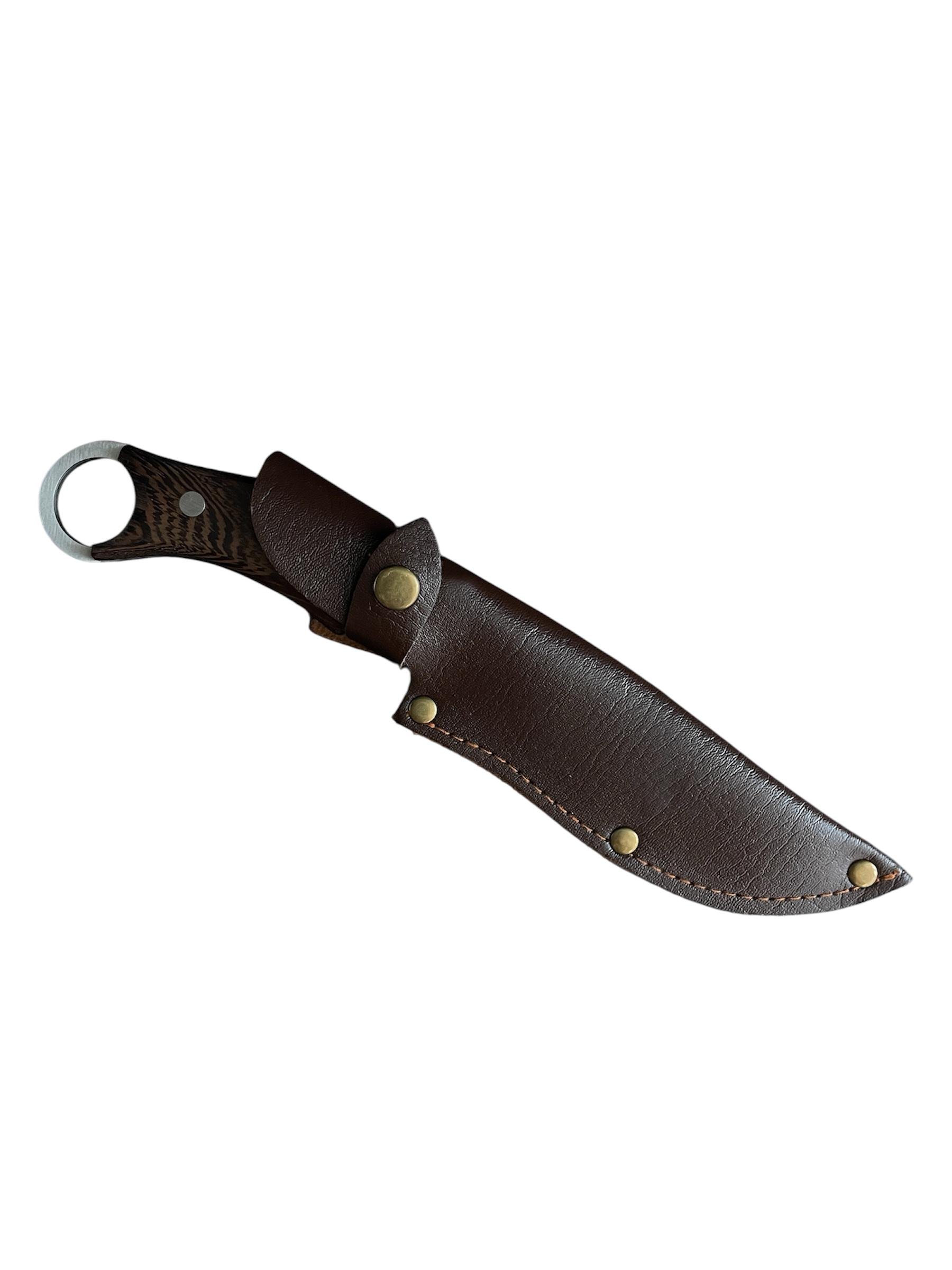 Нож туристический 1-2460 нержавеющая сталь (KN1064) - фото 3 Нож туристический 1-2460 нержавеющая сталь (KN1064) - фото 3