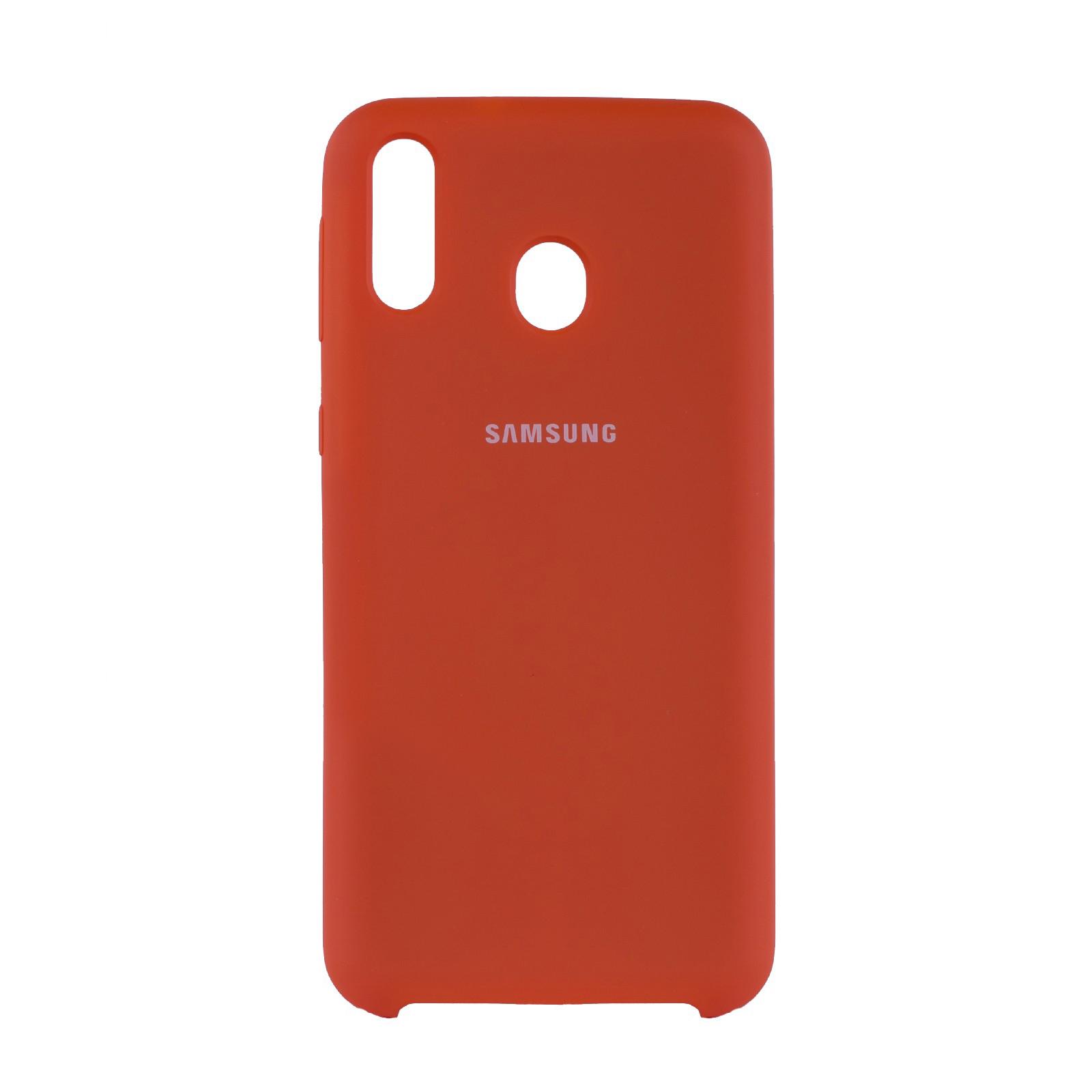 Чехол Jelly Silicone Case Samsung M20 Абрикосовый