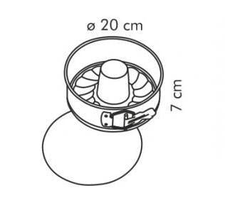 Форма для торта та кексу Tescoma Delicia 20 см роз'ємна (623282) - фото 3 Форма для торта та кексу Tescoma Delicia 20 см роз'ємна (623282) - фото 3