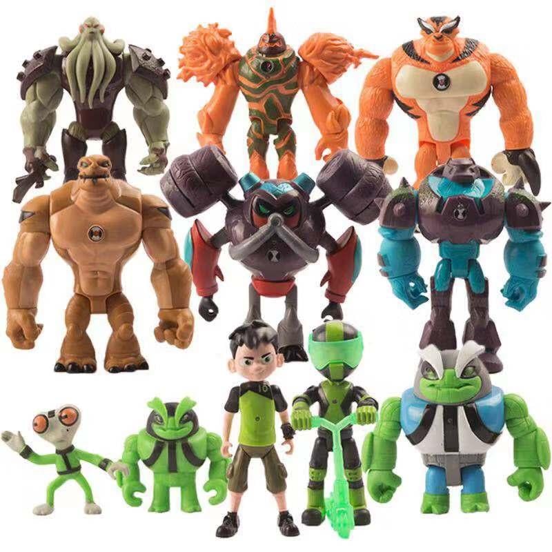 Набор фигурок Ben10 Тен 11 шт. 3-12 см (BT312) Набор фигурок Ben10 Тен 11 шт. 3-12 см (BT312)