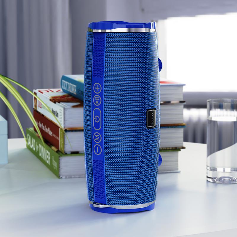 Колонка портативная Bluetooth Hoco BS40 Desire song sports wireless speaker Blue - фото 2