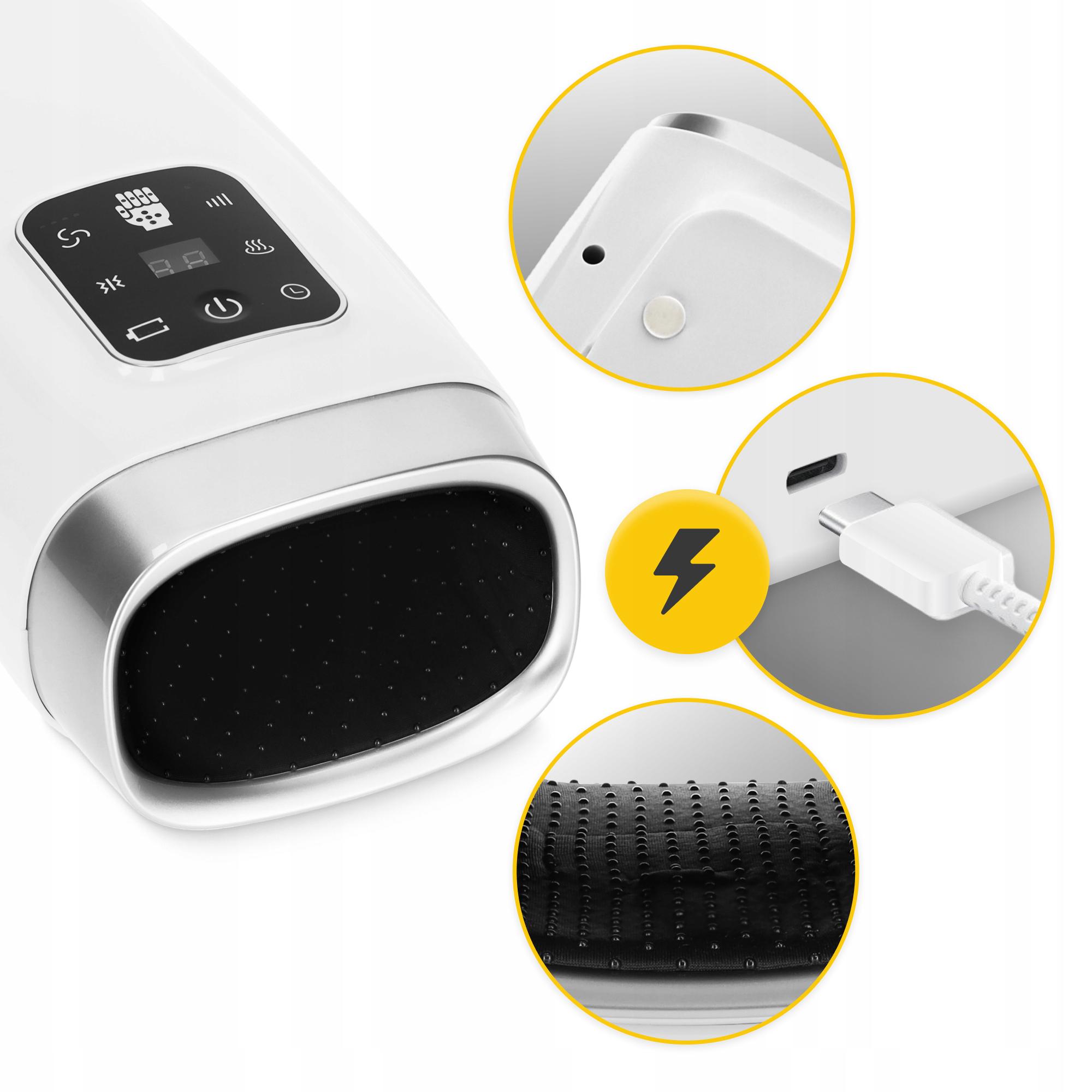 Масажер для рук 4fizjo Ultra багатофункціональний з підігрівом White (P-5905973403511) - фото 3 Масажер для рук 4fizjo Ultra багатофункціональний з підігрівом White (P-5905973403511) - фото 3