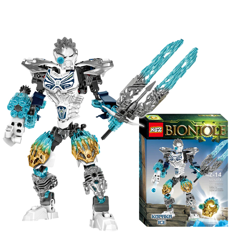 Детский конструктор BIONICLE Kopaka Uniter of Ice с роботами