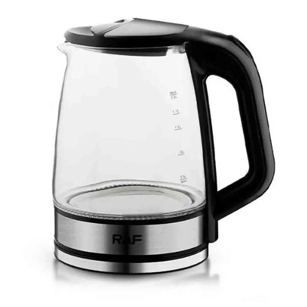 Електричний скляний чайник на 2,2 л з підсвічуванням (RAF 7842) - фото 2 Електричний скляний чайник на 2,2 л з підсвічуванням (RAF 7842) - фото 2