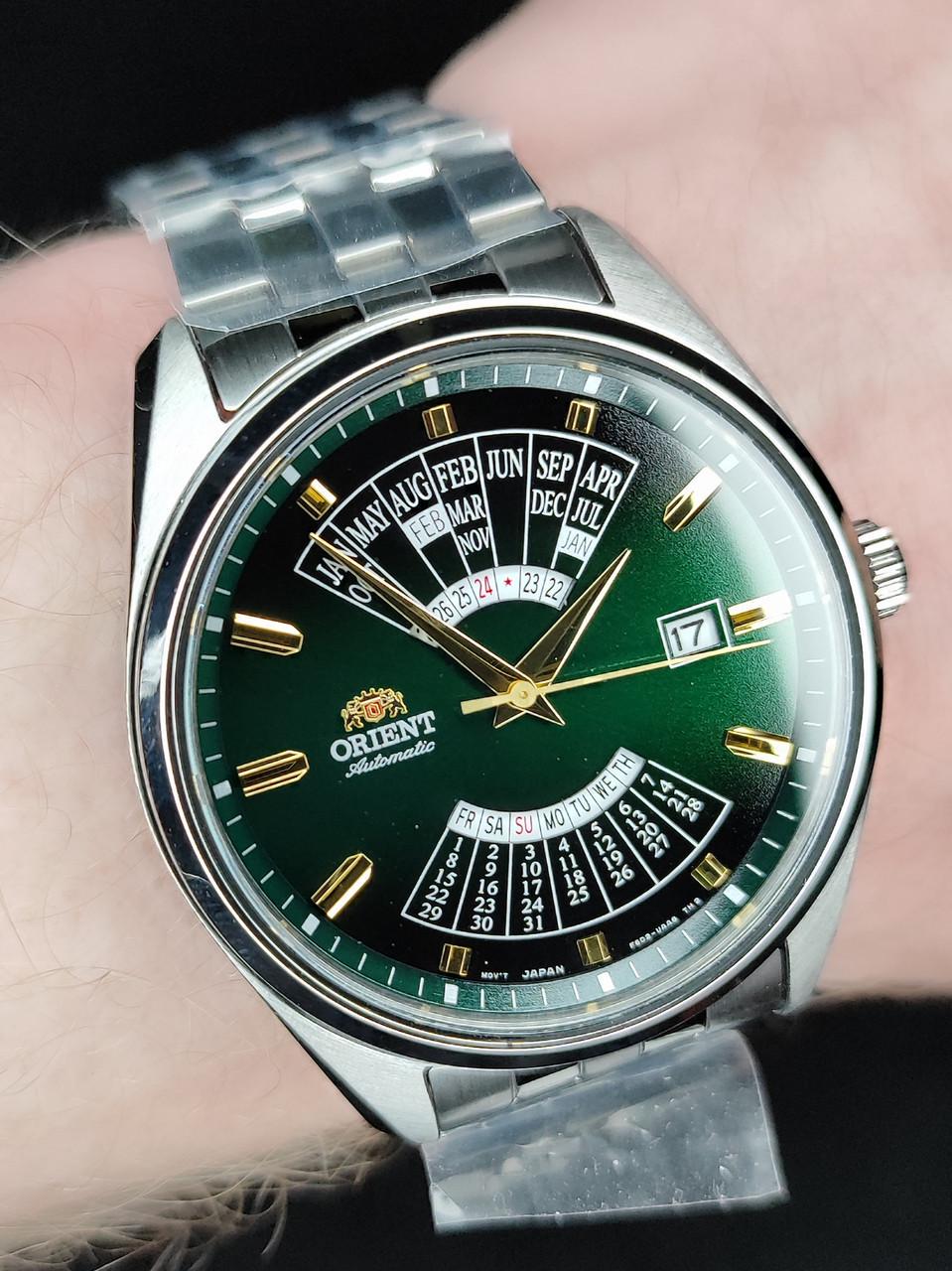 Мужские наручные часы Orient Multi-Year Calendar RA-BA0002E10B со стальным корпусом WR 50 м (2759209692)