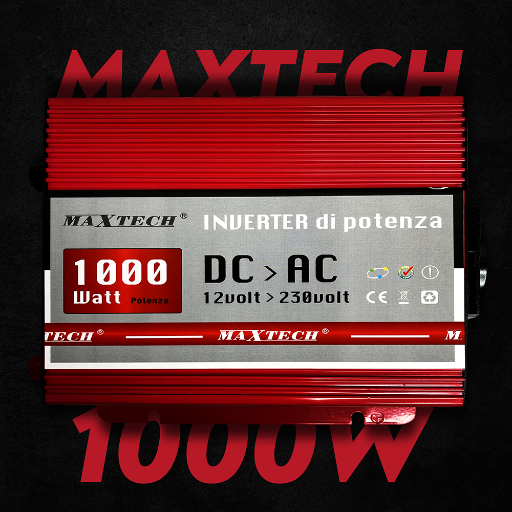 Преобразователь напряжения MaxTech HB-1000-12 с модифицированным синусом 1000 Ватт инвертор 1000 W 1 кВт (115) - фото 7