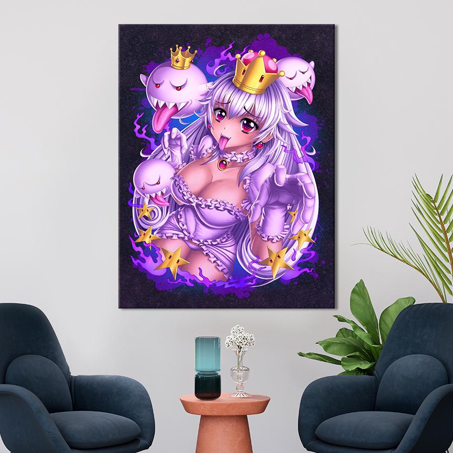 Настенний декор Аниме-принцесса 80x60 см (YA-53)