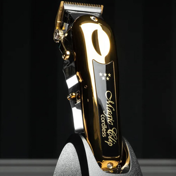 Мшинка для стрижки аккумуляторная Magic Clip Gold Cordless 24 Вт 5500 об/мин (48081) - фото 3