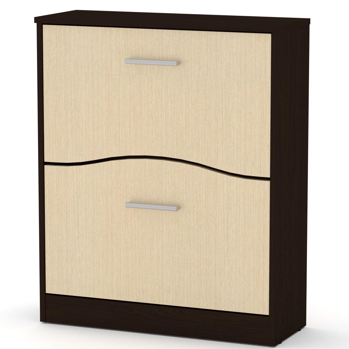 Тумба для взуття Компаніт ТО-2 Венге темний/Венге світлий (26668504)