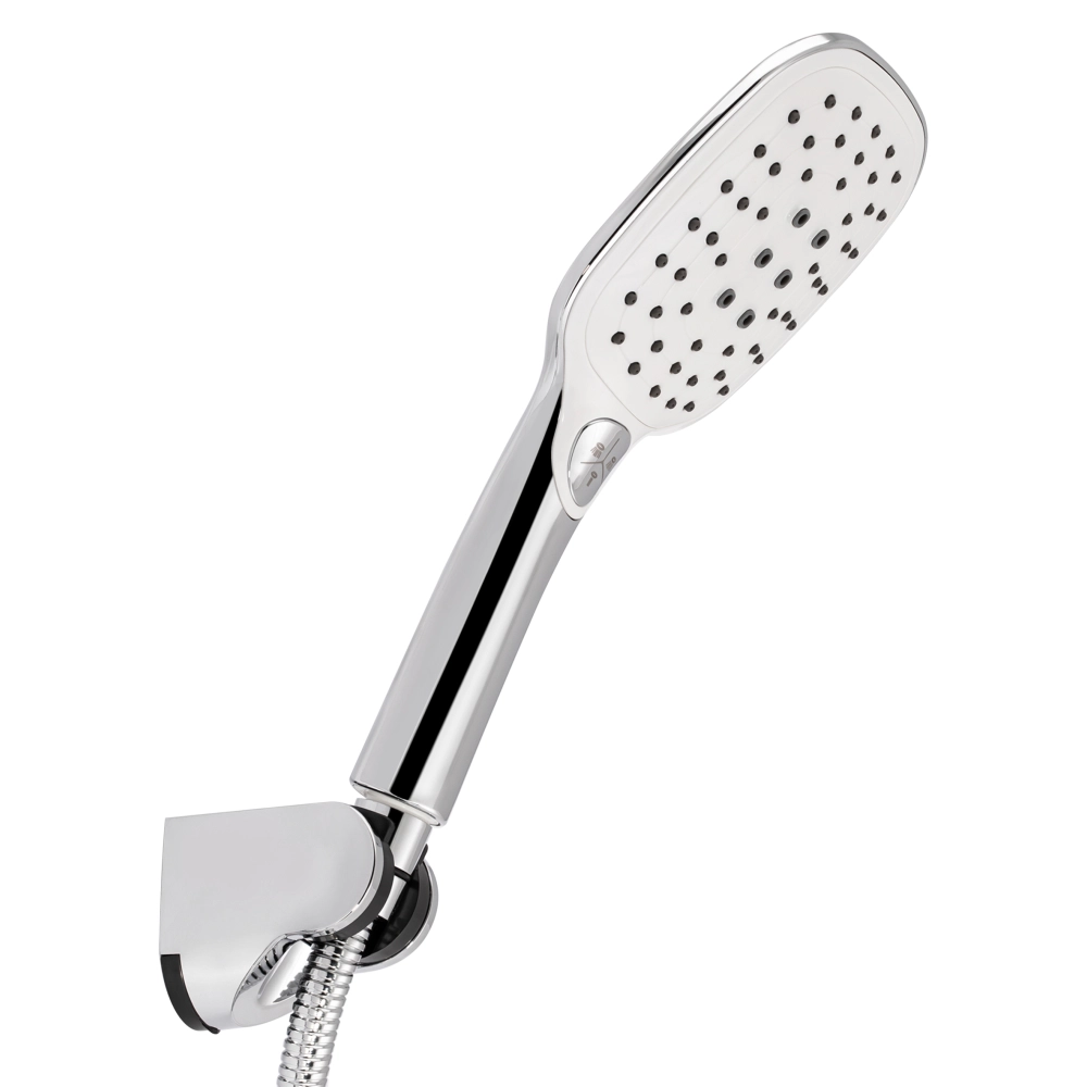 Смеситель для ванны Q-tap Grand QTGRACRM005 с поворотным изливом и душевым гарнитуром Chrome - фото 6