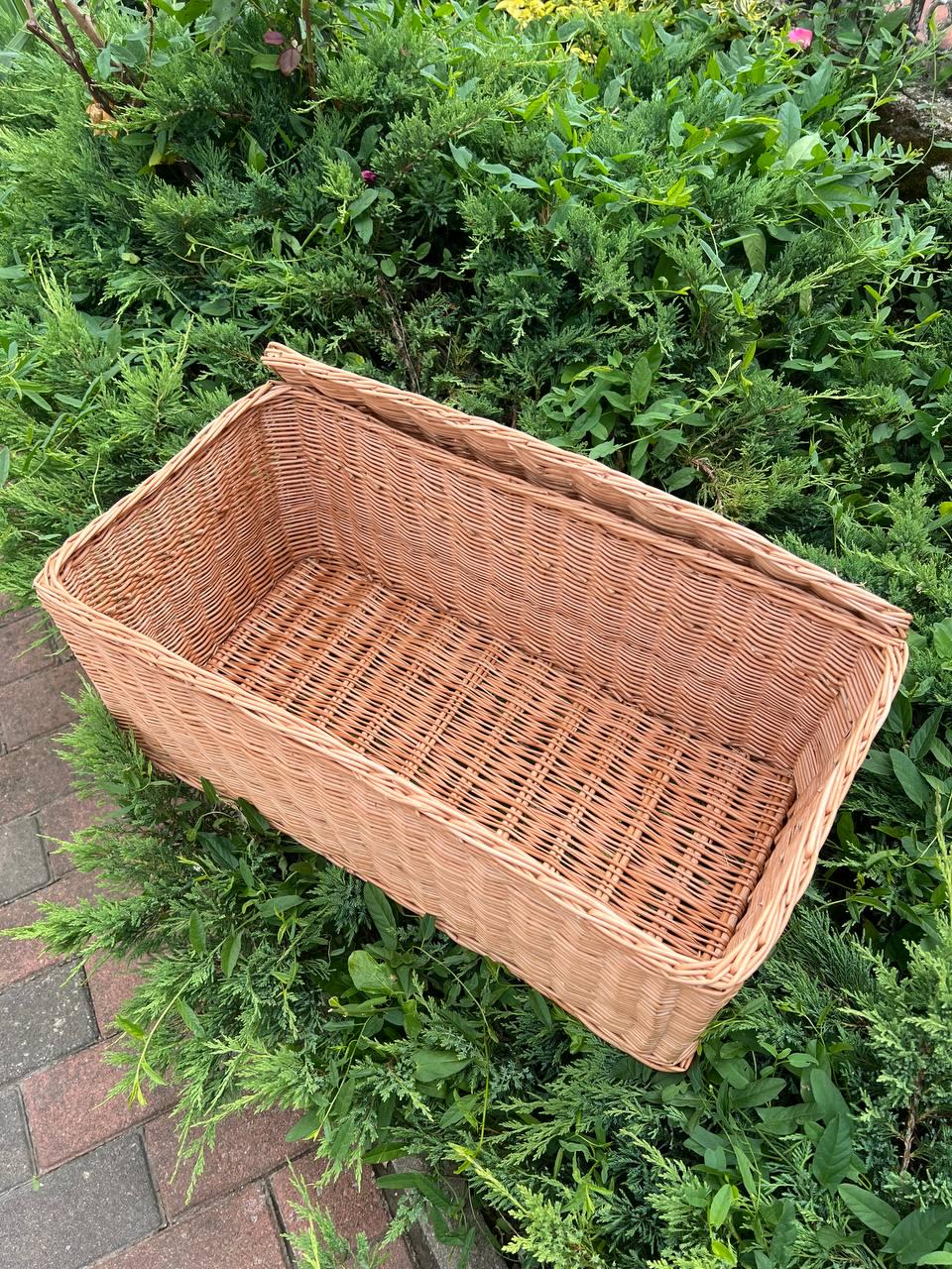 Корзина плетеная с крышкой Сімейний Затишок (27277000) - фото 7 Корзина плетеная с крышкой Сімейний Затишок (27277000) - фото 7