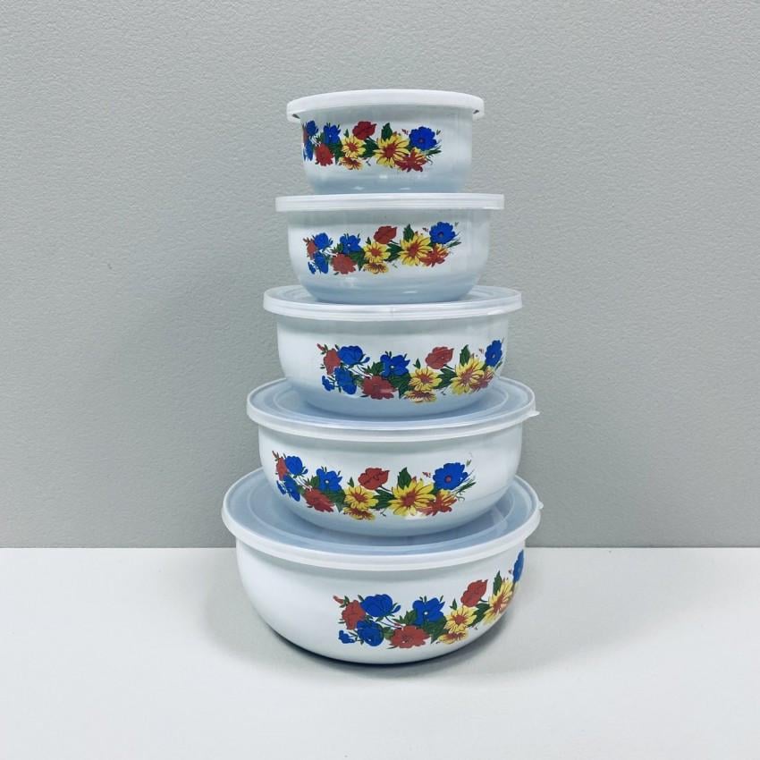 Набор лоточков A-Plus KL-58/1 с пластиковыми эмалированными крышками (2351503465)