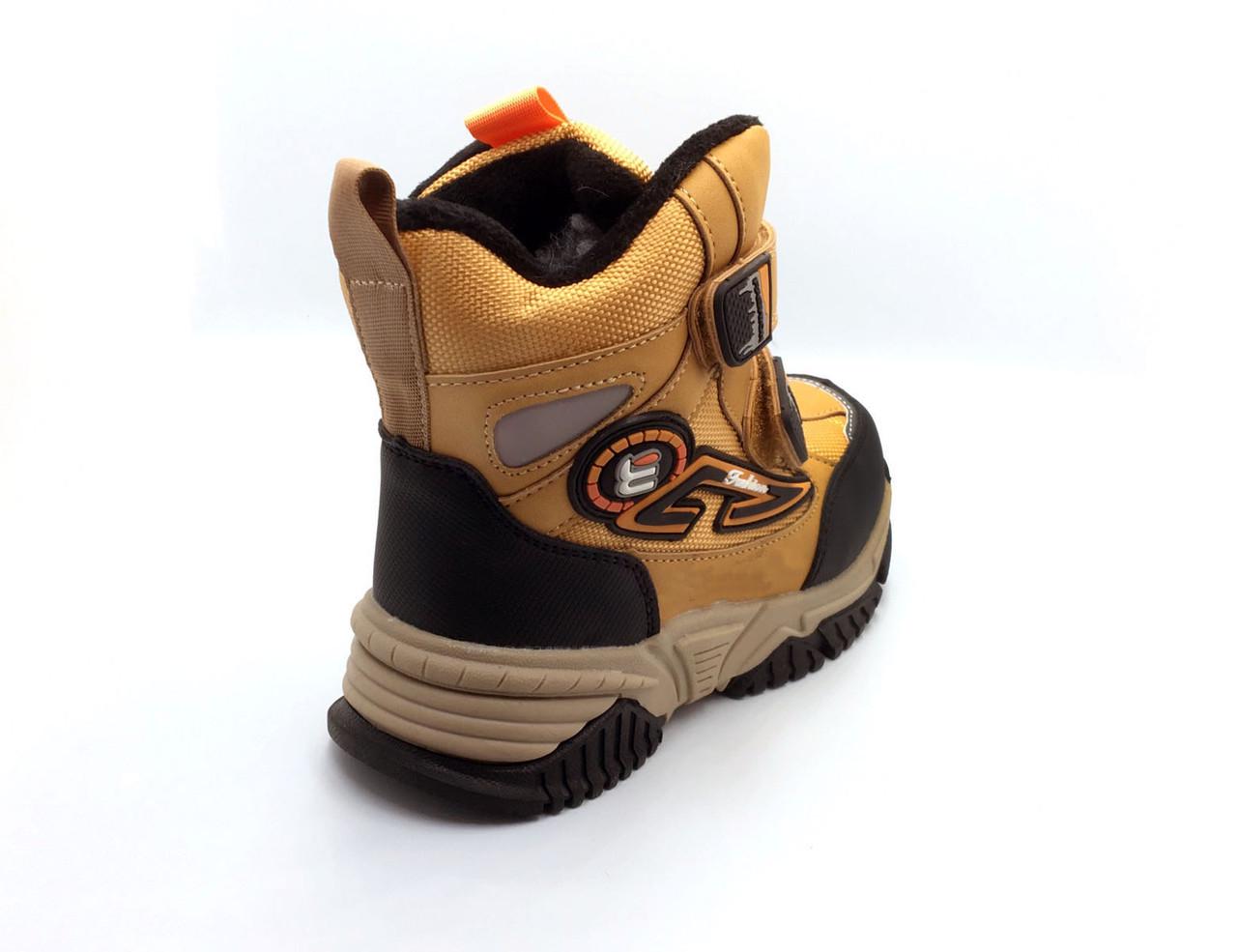 Черевики зимові для хлопчиків BESSKY B1934-6B/29 р. 29 Коричневий - фото 4