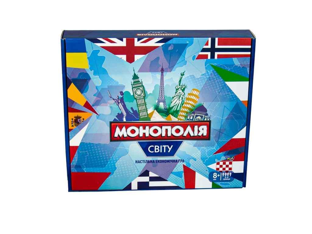 Игра Strateg LUX Монополия мира 7007 (960329)
